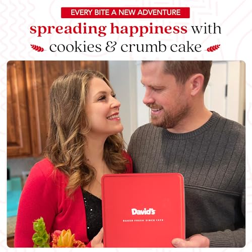 Assorted Fresh Baked Cookies & Crumb Cake Tin (48 Ounce)