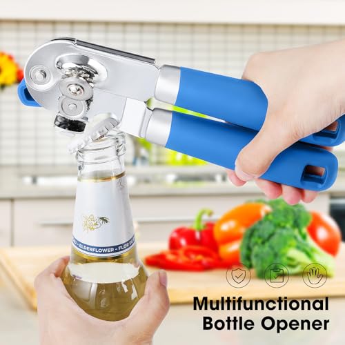 Heavy Duty Hand Can Opener Manual with Magnet