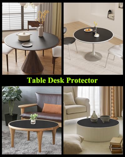 Black Plastic Table Cover Protector