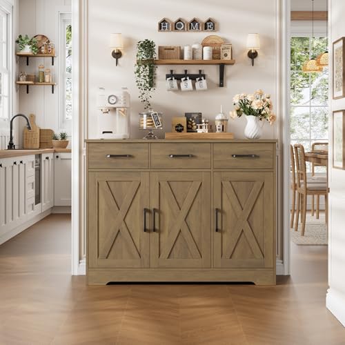 Kitchen Buffet Cabinet with Storage