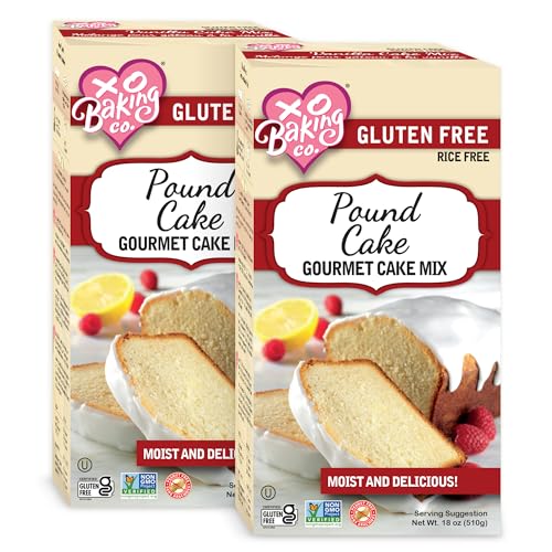 Gluten Free Pound Cake Gourmet Cake Mix; Non (36 Ounce)