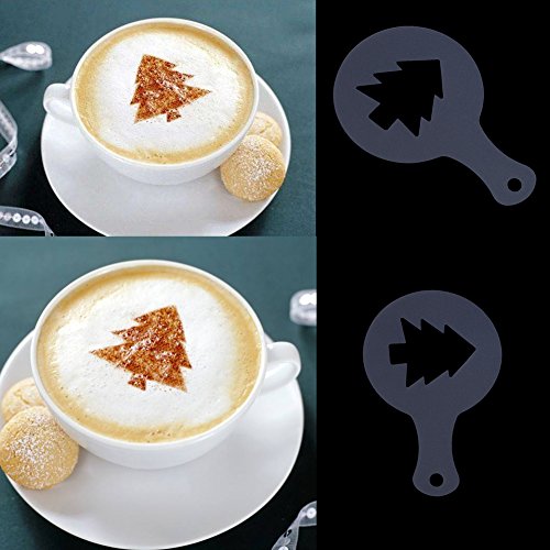 16PCS Coffee Stencils (16 Count)