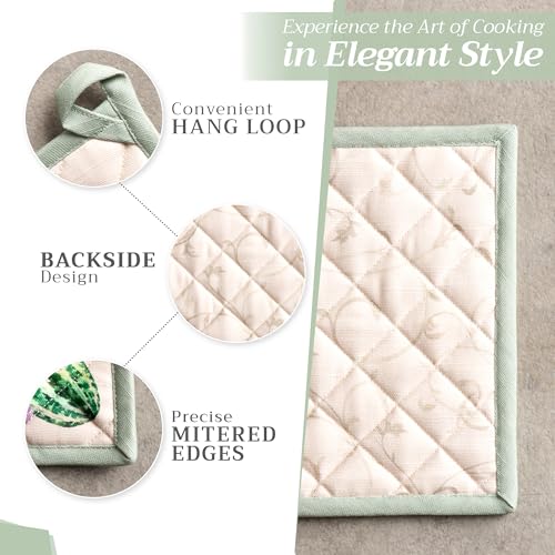 Pot Holders 100% Cotton Potholders (2 Count)