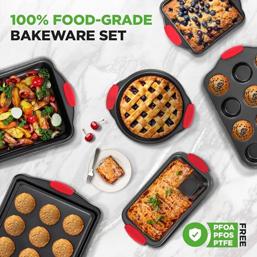 Nonstick Baking Pans Set 6 Piece