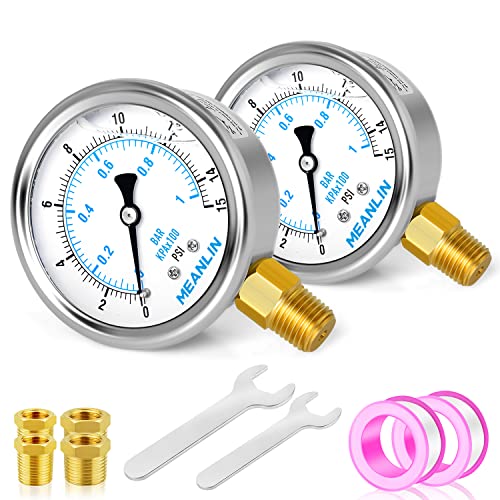 0~15Psi Stainless Steel 1