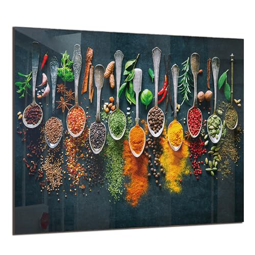 Tempered Glass Backsplash for Kitchen
