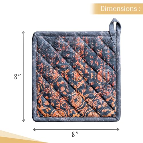 Pot Holders 100% Cotton Potholders (2 Count)