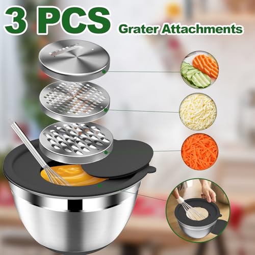 Mixing Bowls with Lids Set (16 Count)