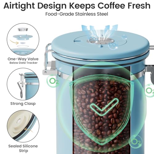 Coffee Canister with Window
