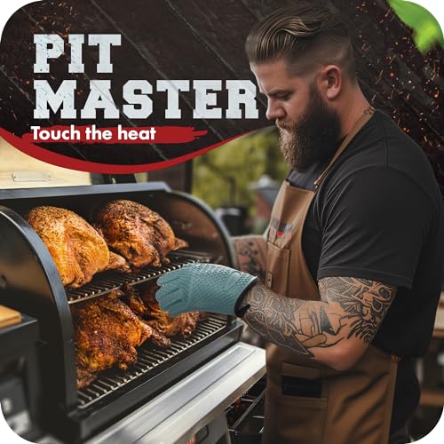 S Silicone Smoker BBQ Gloves