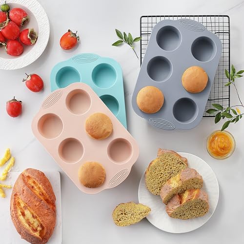 3 Pack Silicone Muffin Pan (3 Count)