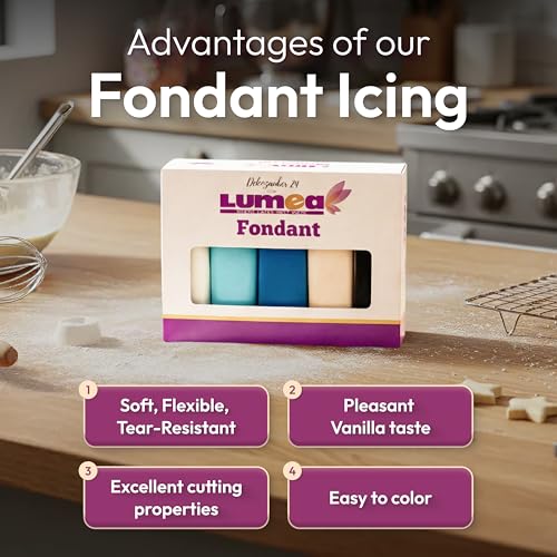 Blue Fondant Icing Multipack (17.637 Ounce)