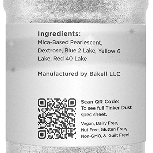 Silver Edible Glitter