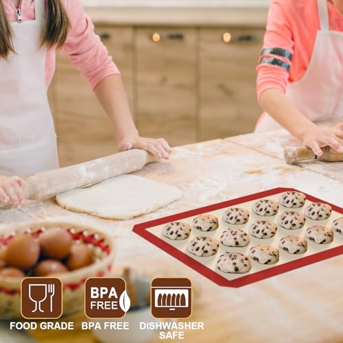 Silicone Baking Mats 3 Pack