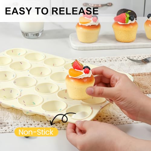 Silicone Mini Muffin Pan for Baking