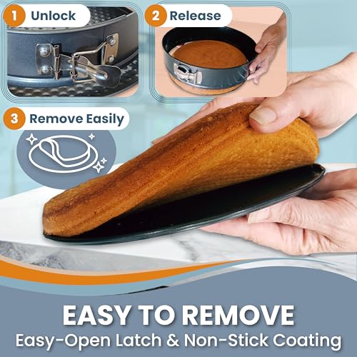 Cheese Cake Pans for Baking (3 Count)