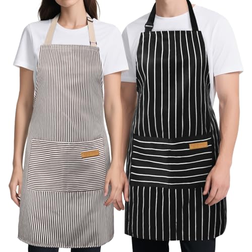 2 Pack Kitchen Cooking Aprons (2 Count)