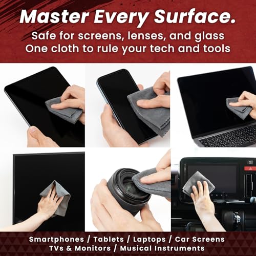 Samurai Cloth」 Japanese Microfiber Cleaning Cloth (2 Count)