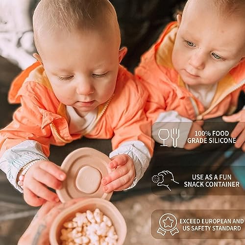 Silicone Baby Food Containers (4 Fl Oz)