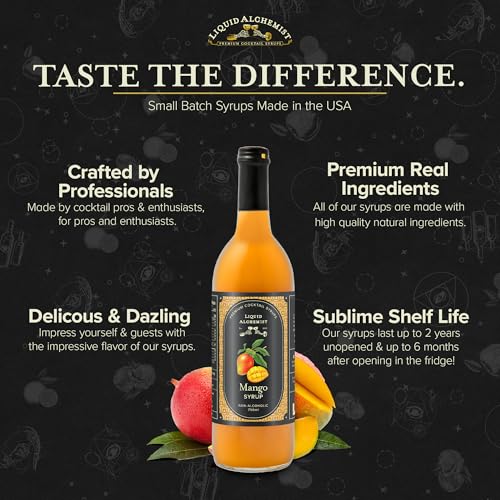 Mango Syrup for Cocktails (25.4 Fl Oz)