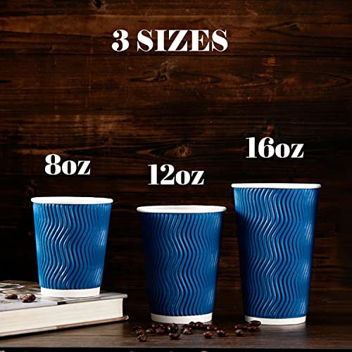 16 oz Coffee Cups 90 Pack (90 Count)