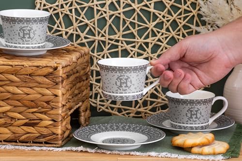 Porcelain Tea Set for 6