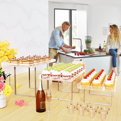 3 Pieces Cupcake Stand Holder