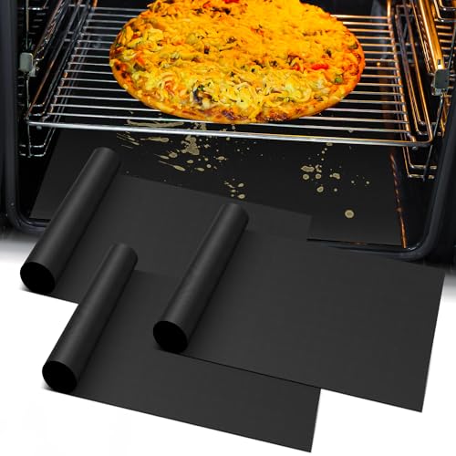 Oven Liners for Bottom of Electric Gas Oven (3 Count)