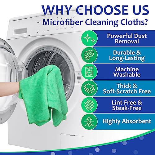 3 Pcs Extra Large Microfiber Cleaning Cloth