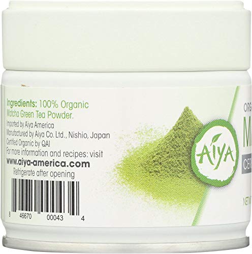 Aiya Organic Ceremonial Grade Matcha Powder