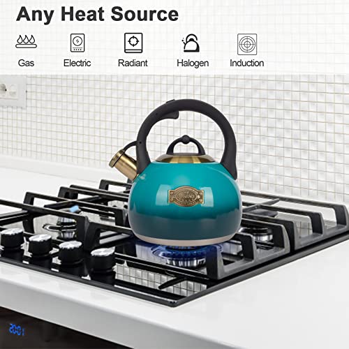 Tea Kettle Stovetop Whistling Kettle Teapot