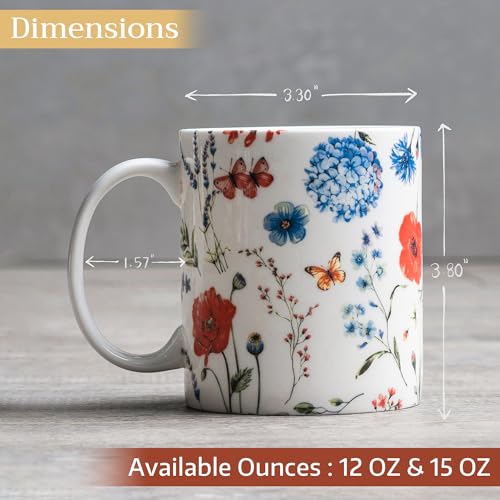 Coffee Mug with Handles Tea Cups