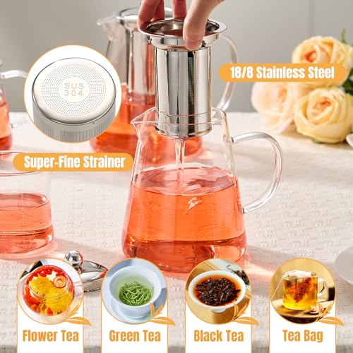 Tea Infuser Pot (32 Fl Oz)