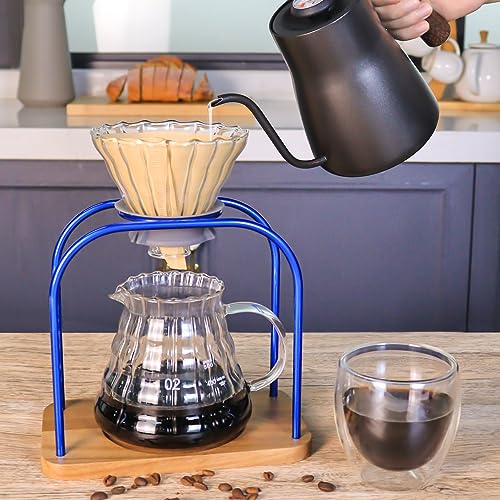 Pour Over Coffee Maker Stand with Coffee Drip