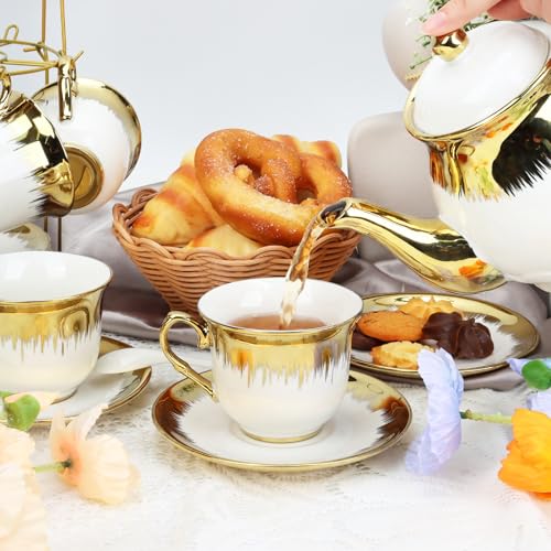 Porcelain Tea Set (20 Count)