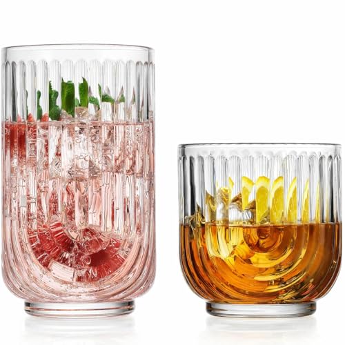 16 Piece Drinking Glass Set (16 Count)