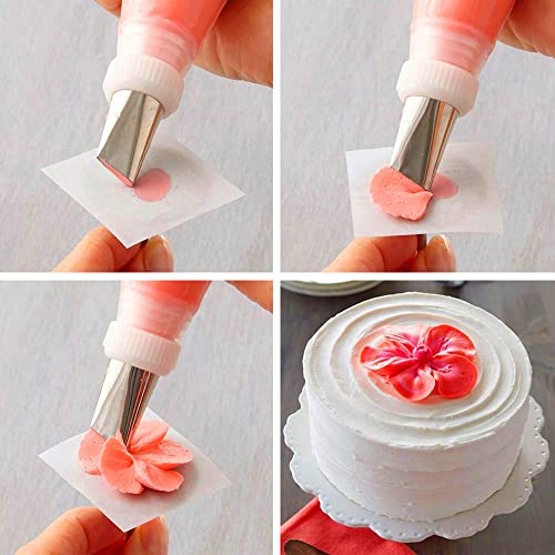 7 Pieces Rose Flower Piping Tips Set (7 Count)
