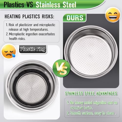 51mm 2 Ear Portafilter for DeLonghi EC260