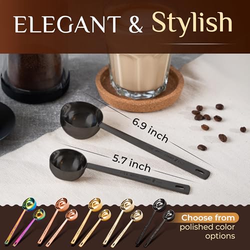 Premium Coffee Scoop Set (2 Count)