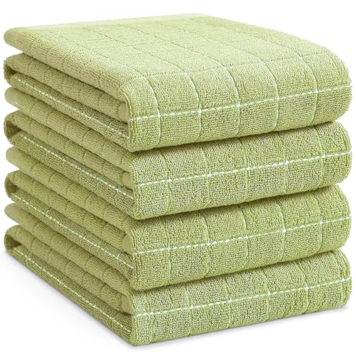 100% Cotton Terry Kitchen Towels (4 Count)
