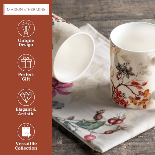 Coffee Mug with Handles Tea Cups (2 Count)