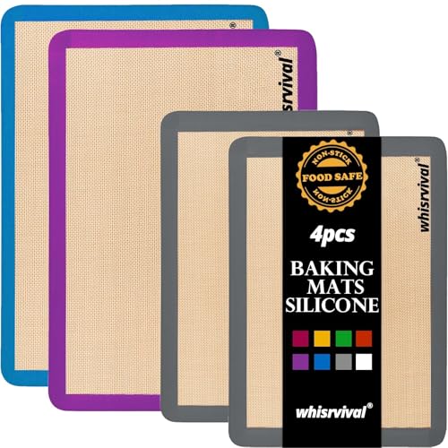 4 Pack Silicone Baking Mat