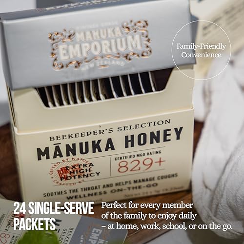 MGO829+ Raw Manuka Honey High (24 Count)