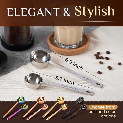 Premium Coffee Scoop Set (2 Count)