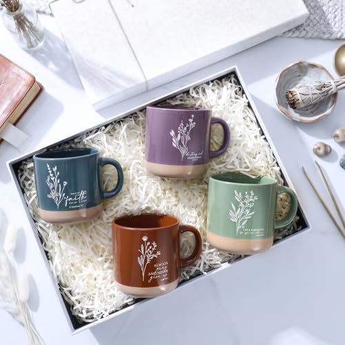 10 Pcs Christian Mugs Bulk for Women Gifts (10 Count)