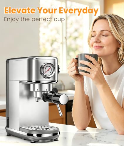 Espresso Machine with Milk Frother