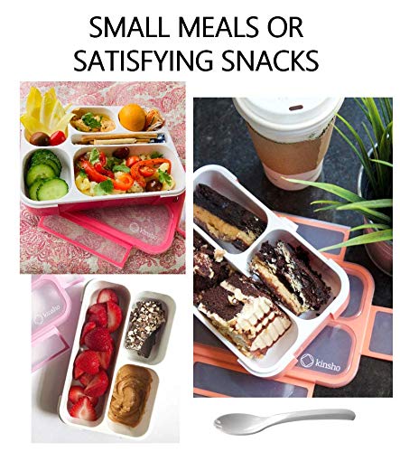 Small Snack Box Container for Kids Toddlers (2 Count)
