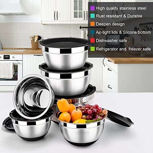 Nesting Mixing Bowls Set of 6 (6 Count)