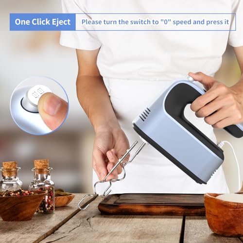9 Speed Digital Hand Mixer Electric