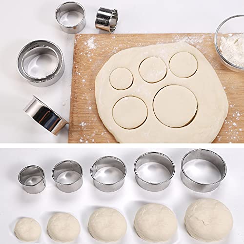 5 Pieces Biscuit Cookie Cutters Set